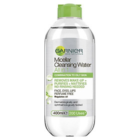 Garnier Micellar All In One Oily to Combination Cleansing Water 400ml
