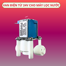 VAN ĐIỆN TỪ 24V DÙNG CHO MÁY LỌC NƯỚC - CÓ CO NỐI NHANH DỄ DÀNG LẮP ĐẶT THAY THẾ