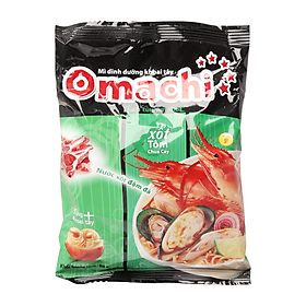 Mì Omachi Tôm Chua Cay 5 Sao 78G