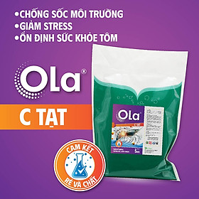 OLA C TẠT: Chống sốc môi trường, giảm stress, ổn định sức khỏe tôm