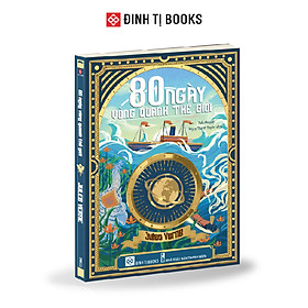 Hình ảnh Sách - 80 ngày vòng quanh thế giới - Đinh Tị Books