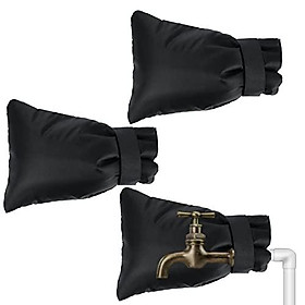Bấm bên ngoài nắp 3 miếng Vòi Vòi Vòi Vòi Velcro có thể điều chỉnh Velcro có thể điều chỉnh Velcro có thể điều chỉnh cho vòi nước ngoài, 21cm * 15cm