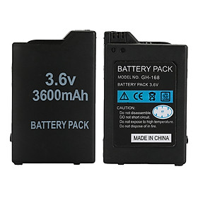 Pin Sạc Li-Ion Cao Cấp Cho PSP 1000 1003 - Đen (3600mAh)