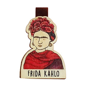 Bookmark gỗ nam châm Frida Kahlo