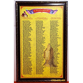 Mua TRANH CHỮ LỜI DẠY CỦA KHỔNG TỬ (KT110*70cm)