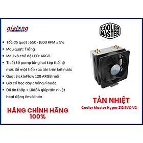 Mua Tản nhiệt Cooler Master Hyper 212 EVO V2- Hàng chính hãng