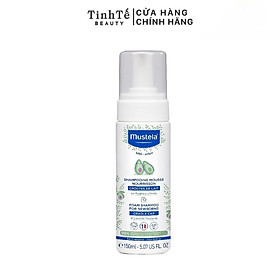 Dầu Gội Ngăn Ngừa Cứt Trâu Cho Trẻ Sơ Sinh & Em Bé Mustela FOAM SHAMPOO