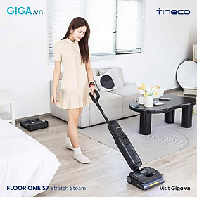 Máy hút bụi, lau nhà bằng hơi nước nóng Tineco Floor one S7 stretch Steam hàng chính hãng