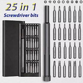 Mua Bộ tua vít đa năng mini 25in1 chất liệu thép từ tính cao cấp sửa chữa máy móc  điện tử cỡ nhỏ