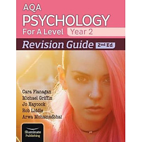 Sách - AQA Psychology for A Level Year 2 Revision Guide: 2nd Edition by Cara Flanagan (UK edition, paperback)