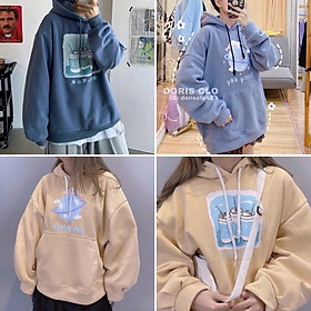 Áo hoodie nam nữ ulzzang tay phồng