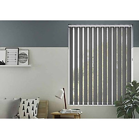 Rèm lá dọc ngang cố định 1m4 mã LUCY0012