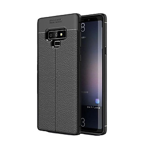 Hình ảnh Ốp lưng silicon dẻo giả da Auto Focus cao cấp dành cho Samsung Note 9 - Hàng chính hãng