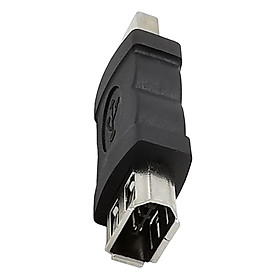 USB 2.0 Type A Male to Firewire IEEE 1394 6 Pin Female Adaptor Plug Convertor/ for Digital Camera Pda Scanner Printer/ Computers Accessories/