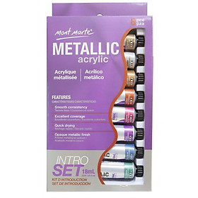 Màu Acrylic Mont Marte Metallic 18ml