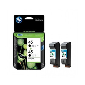 Mực in Phun HP 45 2-pack Black Original Ink Cartridges Đen (CC625AA) - Hàng Chính Hãng