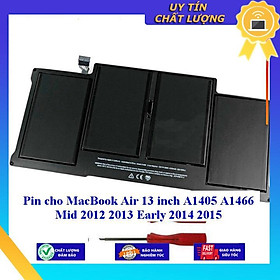 Mua Pin cho MacBook Air 13 inch A1405 A1466 Mid 2012 2013 Early 2014 2015 - Hàng Nhập Khẩu New Seal