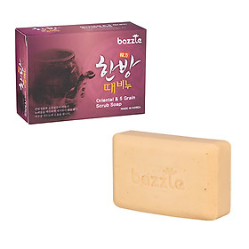 Xà bông tẩy da chết tinh chất thảo dược Bazzle Hàn Quốc 100g - Phù hợp mọi loại da.