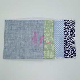Mua KHĂN TAY ( KHĂN MÙI XOA) VẢI LINEN CAO CẤP HỌA TIẾT