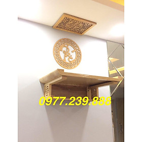 Mua bàn thờ gỗ sồi 61cm giá chỉ bàn thờ