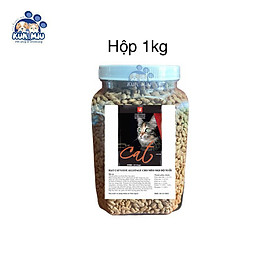 Thức ăn cho mèo Hàn Quốc Cats eye Kitten and Cat Hộp 1kg cho mèo trên 3 tháng tuổi