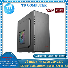 Mua Vỏ máy tính Case VSP 2879  275x165x350mm  (M-ATX/I-ATX) - Hàng chính hãng VSP phân phối