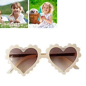 Kids Boys Girls  Sunglasses Heart Shaped Eyeglasses UV400 Black