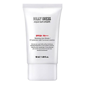 Kem Chống Nắng SPF50+, PA+++ Milky Dress (50ml)