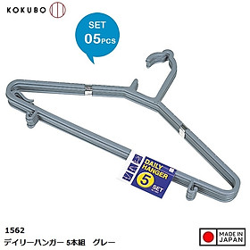 Bộ 5 Cái Móc Treo Quần Áo Kokubo 3628 Nhật Bản