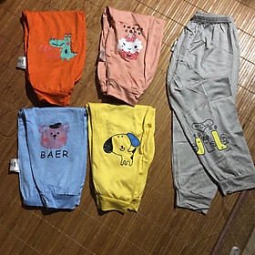 Quần Dài Thun Lạnh Siêu Mềm Mát Cho Bé Trai Bé Gái 6-16kg