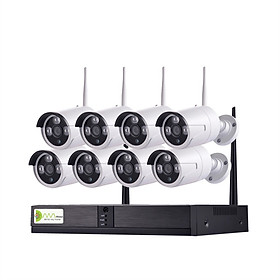 Bộ Camera Kiwivision NVR8100
