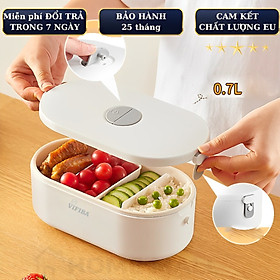 Mua Hộp cơm hâm nóng cắm điện đa năng Homea2z  hộp cơm giữ nhiệt cao cấp 80W  hâm nóng thức ăn siêu tốc 3 ngăn