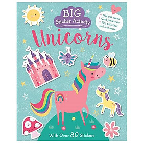 Big Sticker Activity - Unicorns - NORTH PARADE PUBLISHING LTD