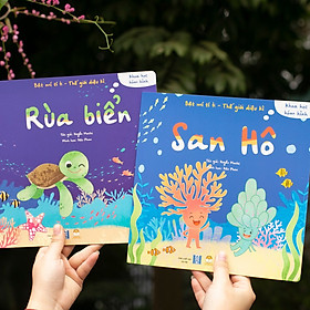 Bộ Sách Bật Mí Tí Ti - Thế Giới Diệu Kì: Rùa Biển & San Hô