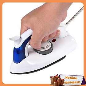 Mua Bàn Là Mini Hơi Nước Gấp Gọn Cầm Tay Đi Du Lịch Tiện Lợi - Hàng Loại 1