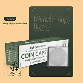 Mua Hộp 20 Capsule vuông đựng xu dùng để bảo quản xu sưu tầm