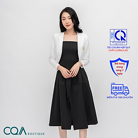 Set Đầm Vest Xẻ Trước CQA0114 Thanh Lịch