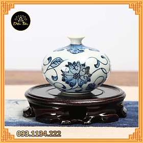 Mua Đế tròn bằng gỗ đặc  giá đỡ bằng gỗ gụ kê ấm trà  bình hoa  chậu hoa  lư xông trầm trang trí nội thất