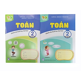 Combo Toán Lớp 2 Tập 1+2 (Dành cho buổi học thứ hai)