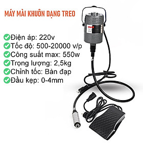 Mua Máy mài khuôn mô tơ treo  đạp chân điều chỉnh tốc độ  máy chuyên dụng cho thợ kim hoàn