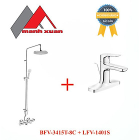 Mua Combo trọn bộ INAX BFV-3415T-8C + LFV-1401S
