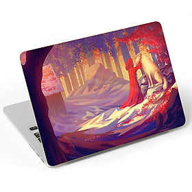Mua Miếng Dán Skin Trang Trí Mặt Ngoài + Lót Tay Laptop Nghệ Thuật LTNT - 1086