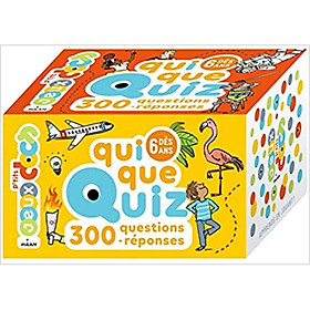 Bộ trò chơi câu hỏi tiếng Pháp: QUIQUEQUIZ - 300 QUESTIONS-REPONSES