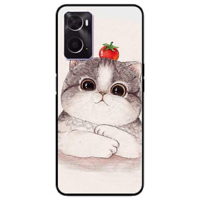 Ốp lưng dành cho Oppo A16K - Oppo A36 / A76 - Oppo Reno 7z 5G mẫu Mèo Và Cà Đỏ