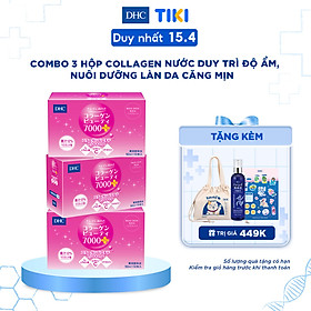 COMBO Collagen nước DHC Collagen Beauty 7000 Plus (30 Lọ)