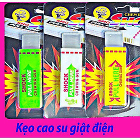 Mua kẹo cao su giật điện. còn ít bán Mã Sản Phẩm HJ6671