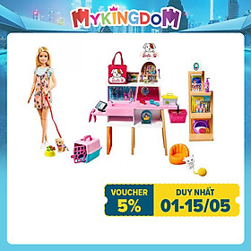 Đồ Chơi BARBIE Cửa Hàng Chăm Sóc Thú Cưng Của Barbie GRG90