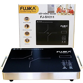 Bếp hồng ngoại Fujika FJ-SV211 2000W không kén nồi chảo hàng chính hãng