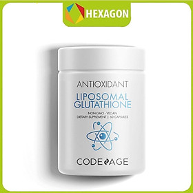 Liposomal Glutathione CodeAge Chống oxy hóa Giúp trắng sáng da Thải độc