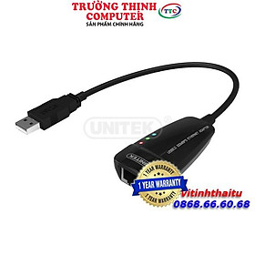 Cáp USB 2.0 - LAN Unitek (Y - 1466) - HÀNG CHÍNH HÃNG